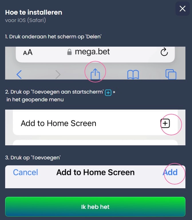 MegaBet app
