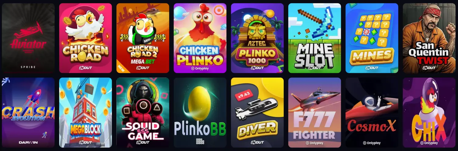 Megabet Casino Crashspellen